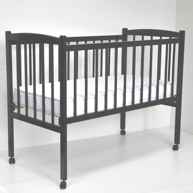 Кроватка MALIKA LOLA Small Box колесо без ящика венге